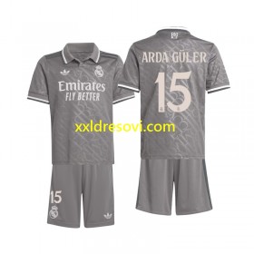 Real Madrid Arda Guler 15 Treći Dječji Nogometni Dres 2024-2025